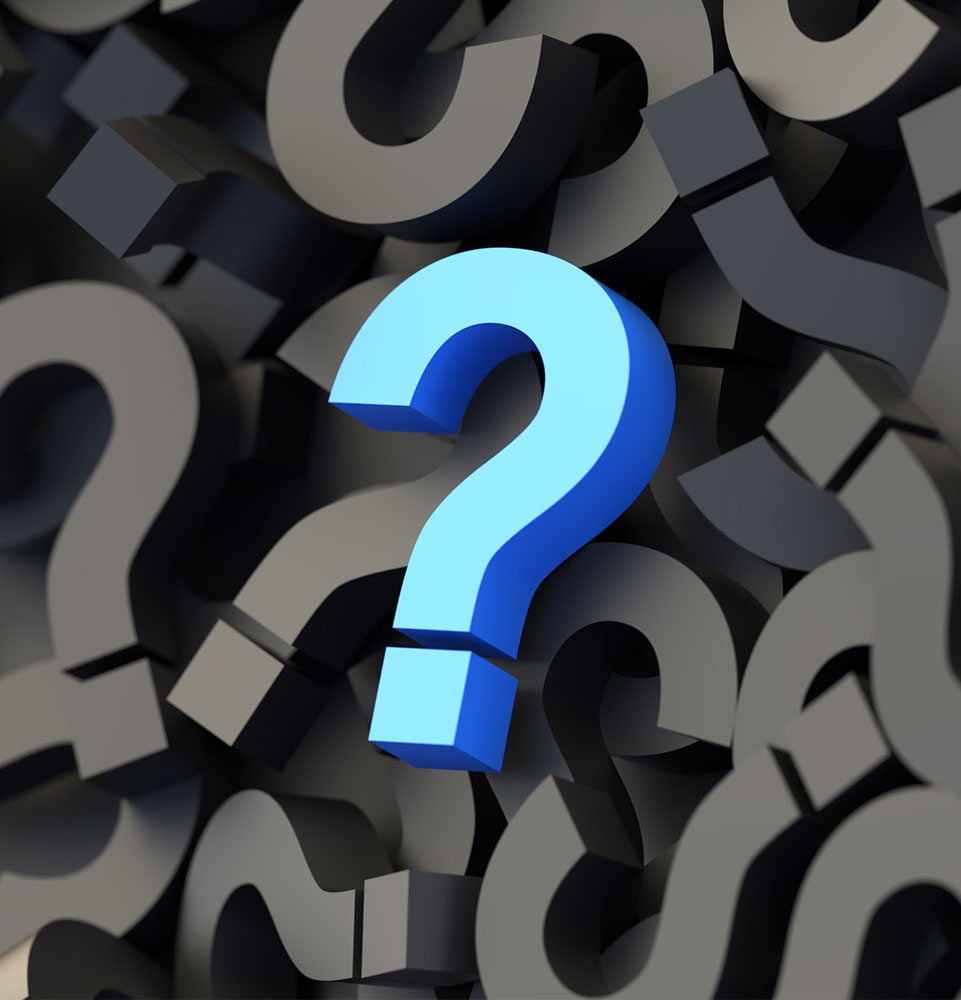 question mark background
