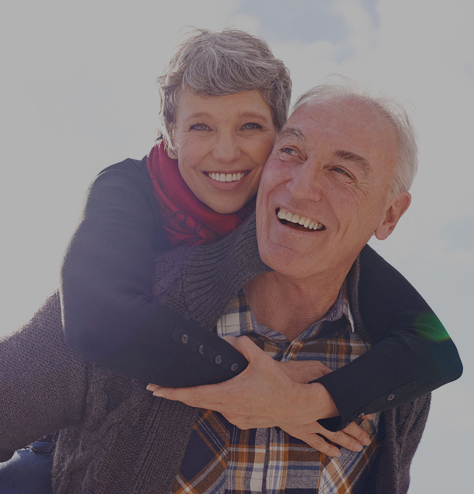 dental implant patients smiling
